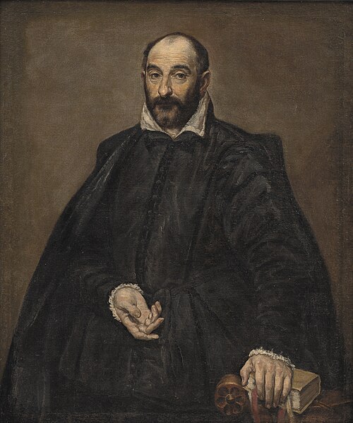 Portrait d'homme, 1570, Le Greco