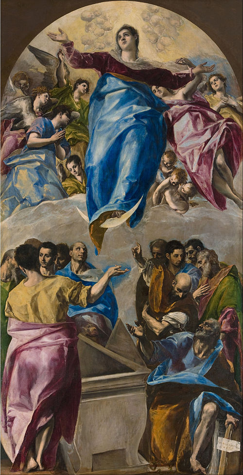 L'Assomption de la Vierge, 1577, Le Greco