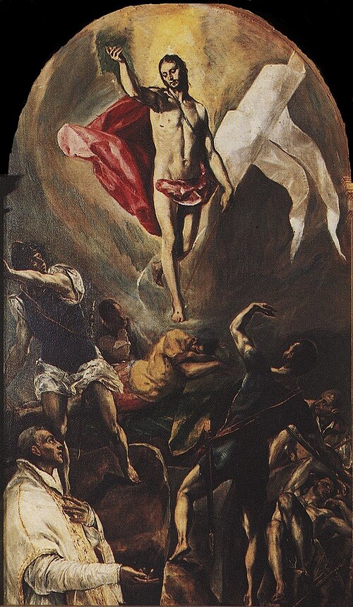 The Resurrection, 1577, El Greco