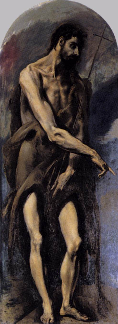 John the Baptist, 1577, El Greco