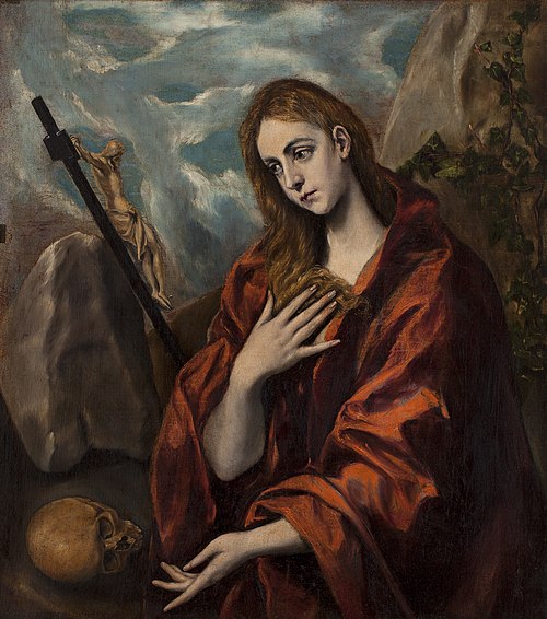 Madeleine pénitente, 1585, Le Greco