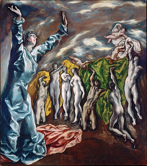 The Vision of Saint John, 1610, El Greco