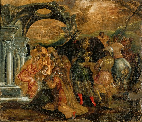Adoration of the Kings, 1560, Le Greco