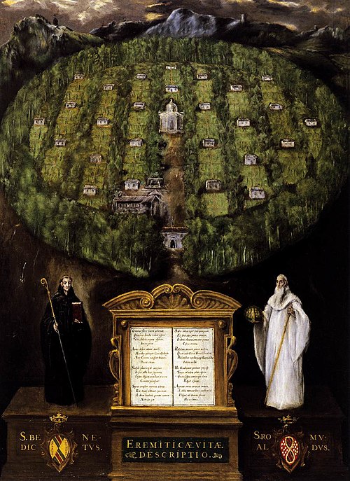 Allegory of the Order of the Camaldolese, 1600, El Greco