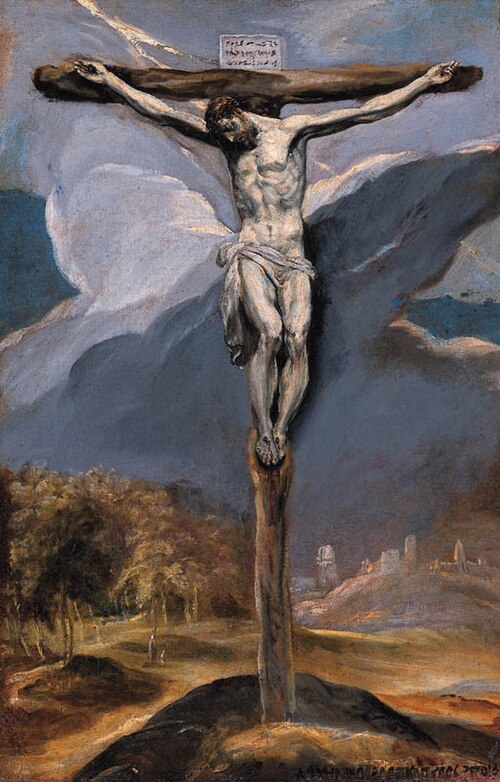 Christ on the Cross, 1573, El Greco