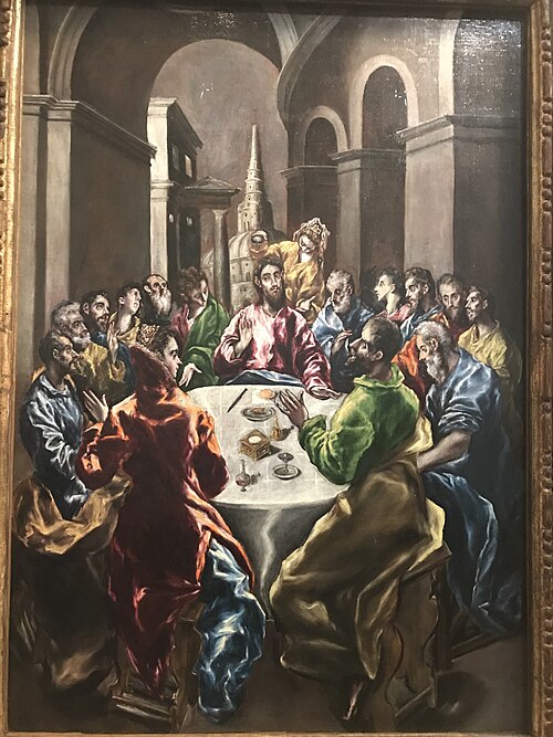 The Feast in the House of Simon, 1600, Le Greco