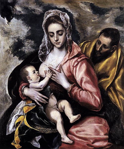 Holy Family, 1582, El Greco
