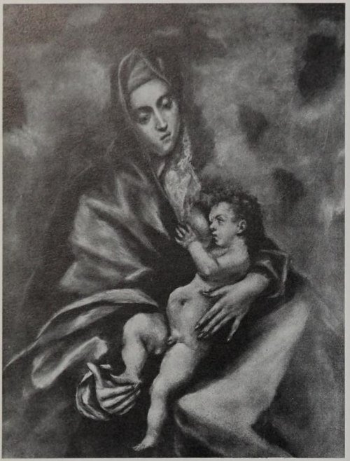Madonna and Child, 1595, El Greco
