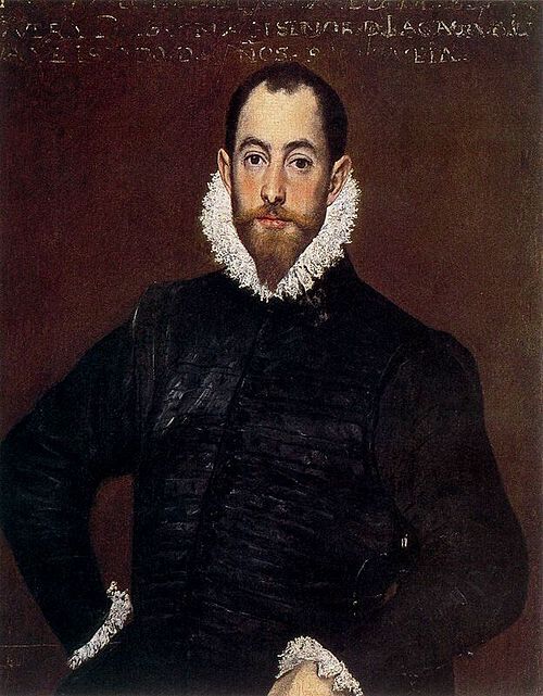 Portrait d'un gentilhomme de la Maison de Leiva, 1580, Le Greco