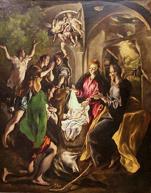 L’Adoration des bergers, 1602, Le Greco