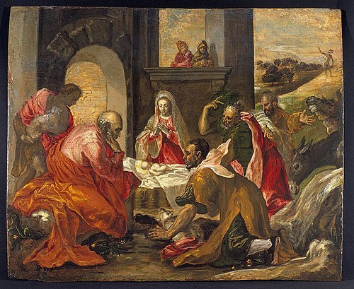 Adoration of the Magi, 1569, El Greco