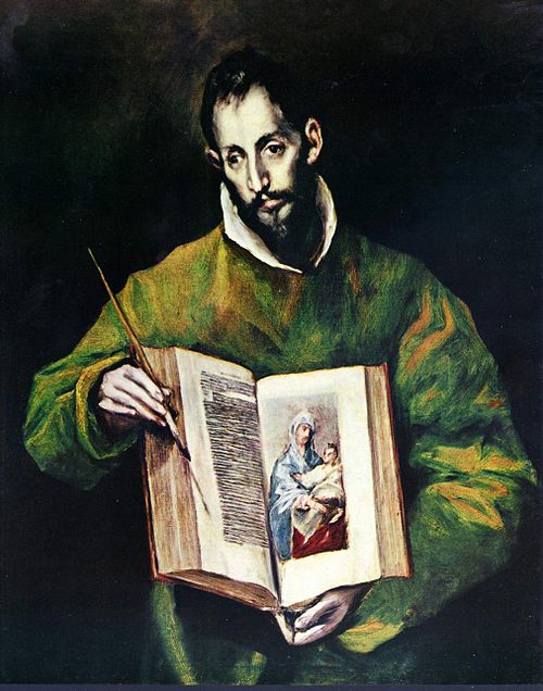 Saint Luke the Evangelist, 1603, Le Greco