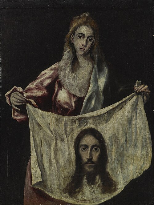 St Veronica Holding the Veil, 1600, El Greco