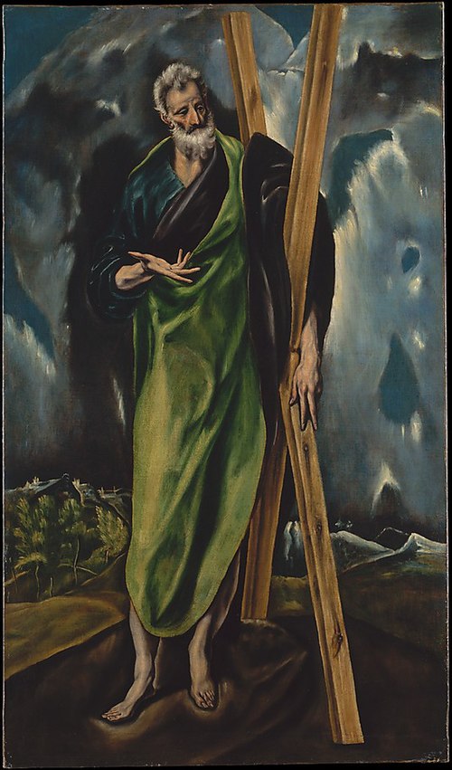 Saint Andrew, 1610, El Greco