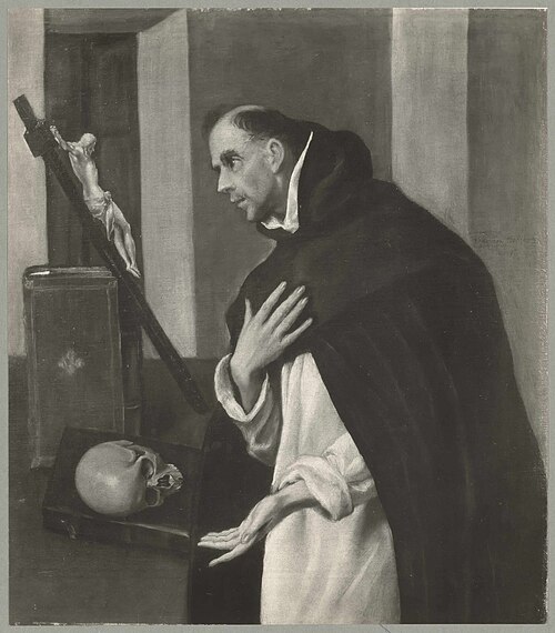 Saint Dominic in Prayer, 1600, El Greco