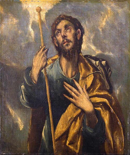 St James the Great, 1598, El Greco