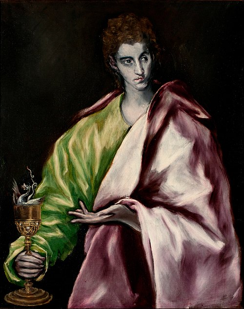 Saint Jean l'Évangéliste, 1610, Le Greco