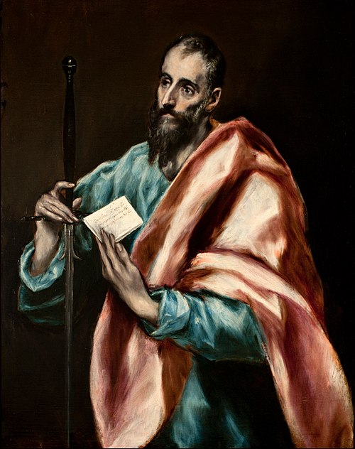 Apostle Saint Paul, 1610, Le Greco