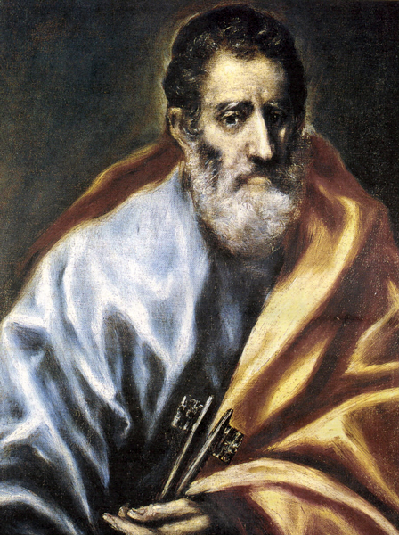 Saint Peter, 1600, Le Greco