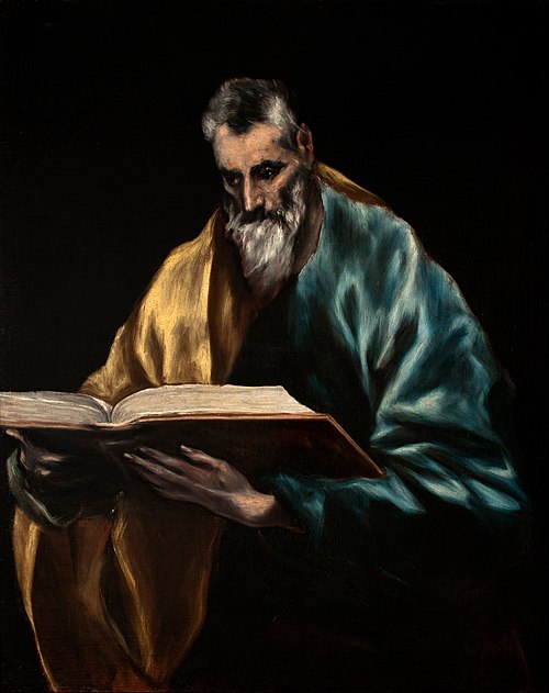 Apostle Saint Simon, 1610, Le Greco