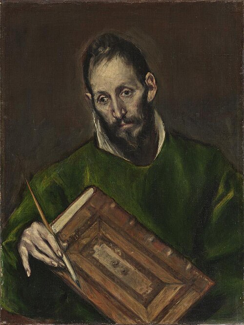 Luke the Evangelist, 1610, El Greco