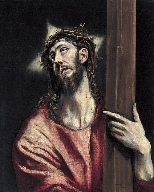 Christ with the Cross, 1590, Le Greco