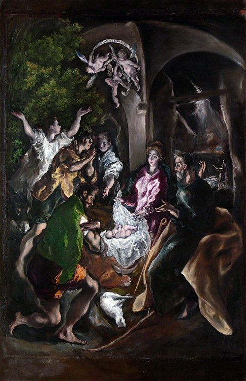 The Adoration of the Shepherds, 1605, El Greco