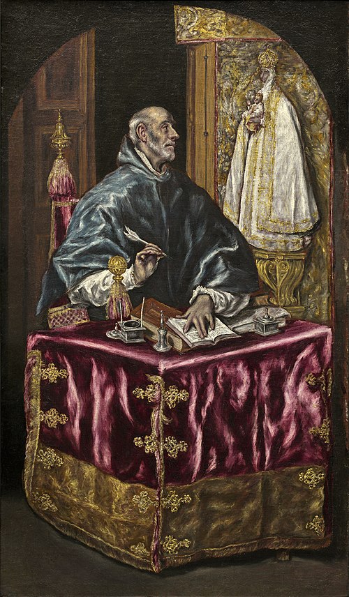 Saint Ildefonso, 1608, El Greco