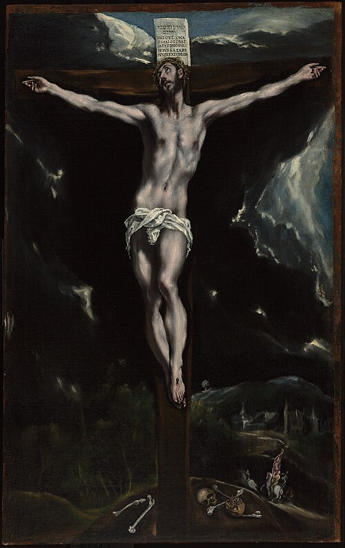 Christ en croix, 1600, Le Greco