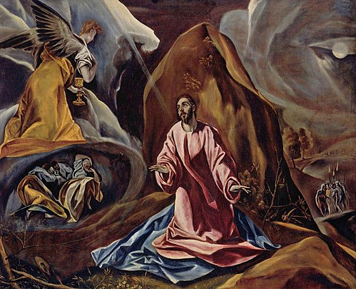 The Agony in the Garden, 1590, El Greco