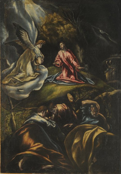 Agony in the Garden, 1604, El Greco