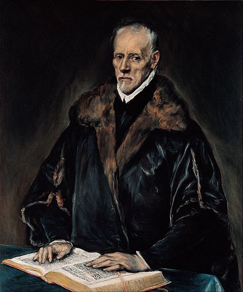 Portrait of Dr. Francisco de Pisa, 1612, Le Greco