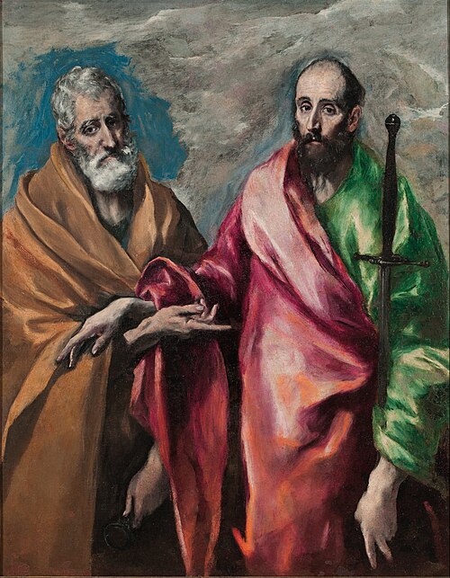 Saint Peter and Saint Paul, 1595, El Greco