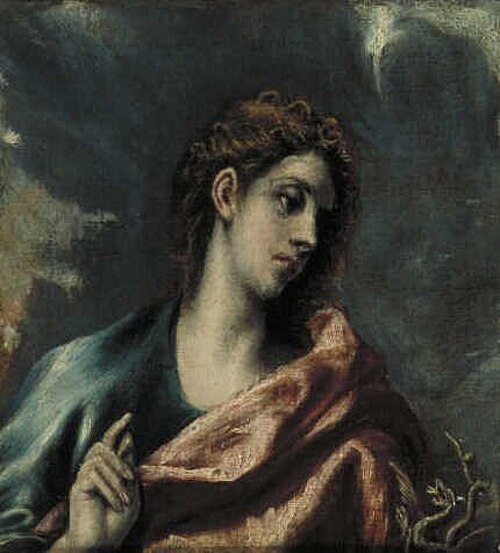 John the Evangelist, 1610, El Greco