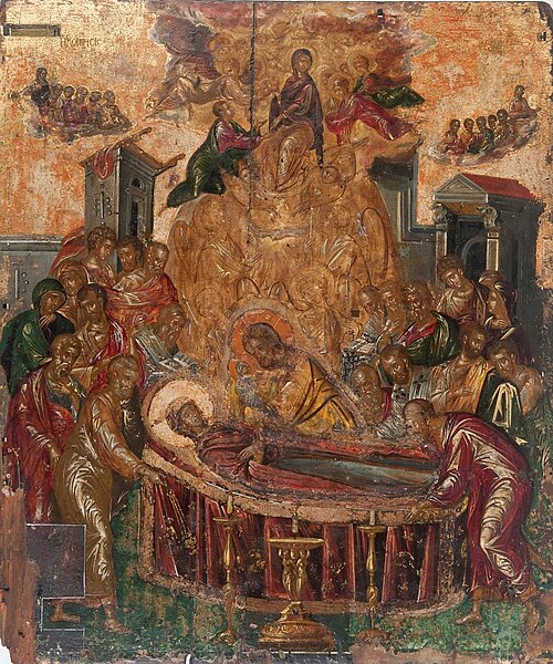 Dormition of the Virgin, 1565, El Greco