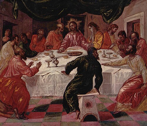 La Cène, 1568, Le Greco