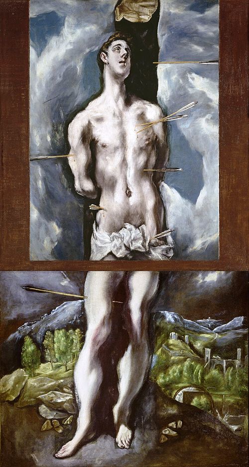 Martyrdom of Saint Sebastian, 1610, El Greco