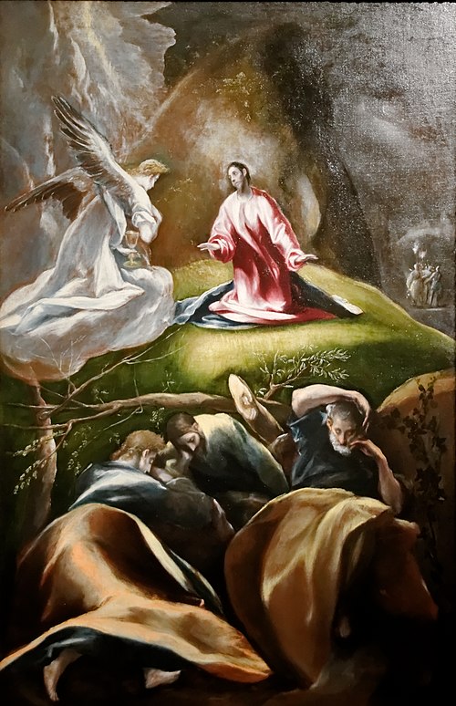 The Agony in the Garden, 1611, El Greco