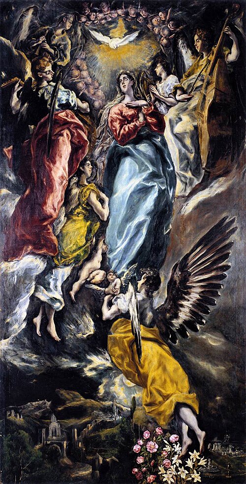 Immaculate Conception, 1608, Le Greco