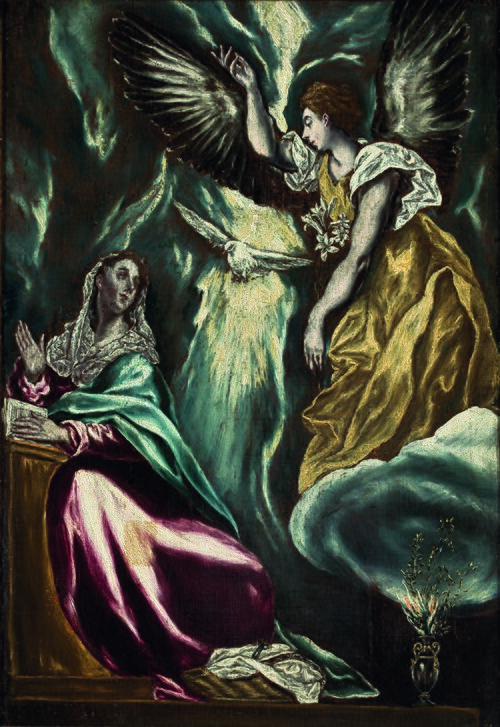 L'Annonciation, 1600, Le Greco