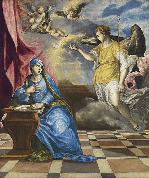 The Annunciation, 1576, El Greco