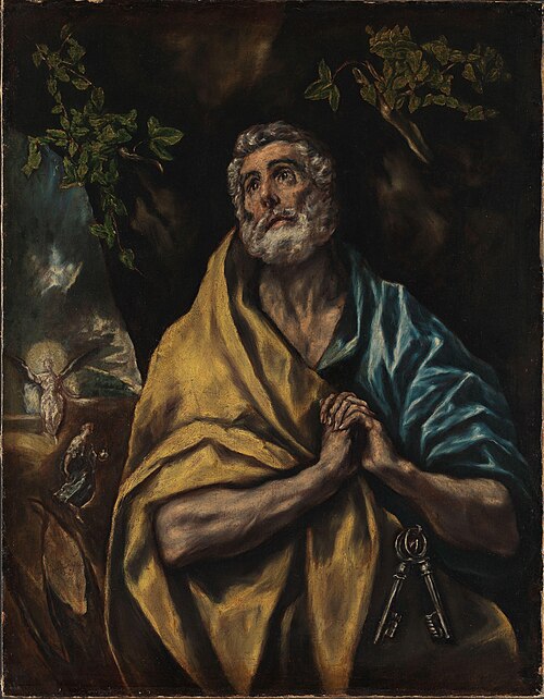The Tears of Saint Peter, 1590, El Greco
