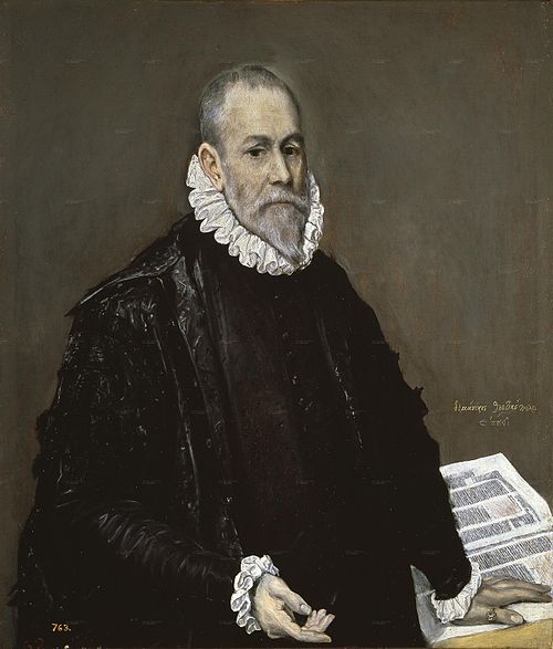 Portrait of Rodrigo de la Fuente, 1582, El Greco