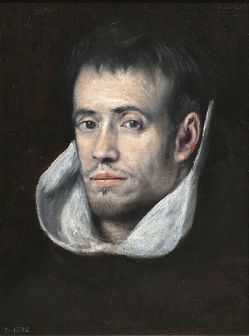 Portrait of Dominican (or Trinitarian) Friar, 1597, El Greco