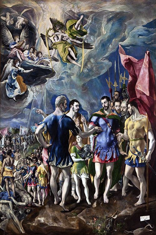 The Martyrdom of St. Maurice, 1580, El Greco