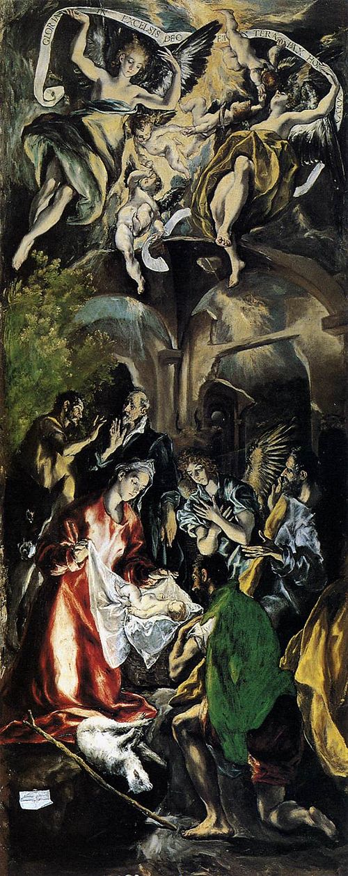 Adoration of the Shepherds, 1596, Le Greco