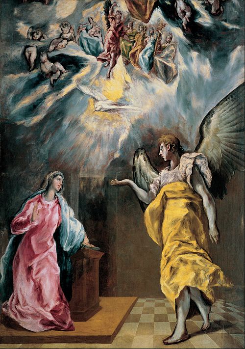 The Annunciation, 1614, El Greco
