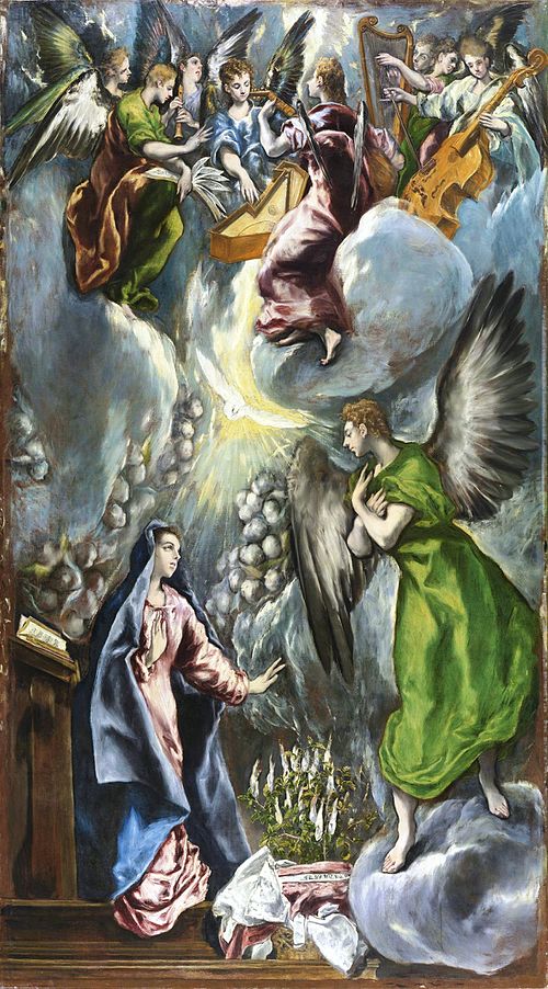 The Annunciation, 1597, El Greco