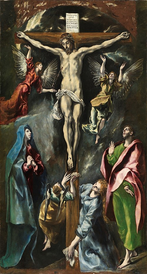 The Crucifixion, 1597, El Greco