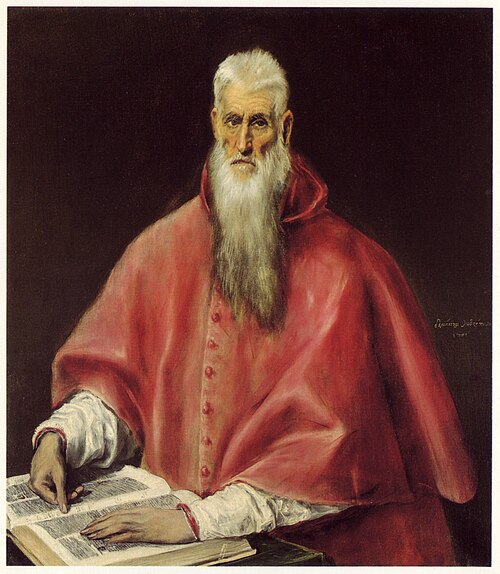 St. Jérôme, 1609, Le Greco